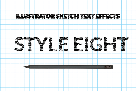 Illustrator Sketch Text Effects in Photoshop Layer Styles - product preview 12