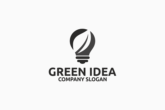 Green Idea in Logo Templates - product preview 1