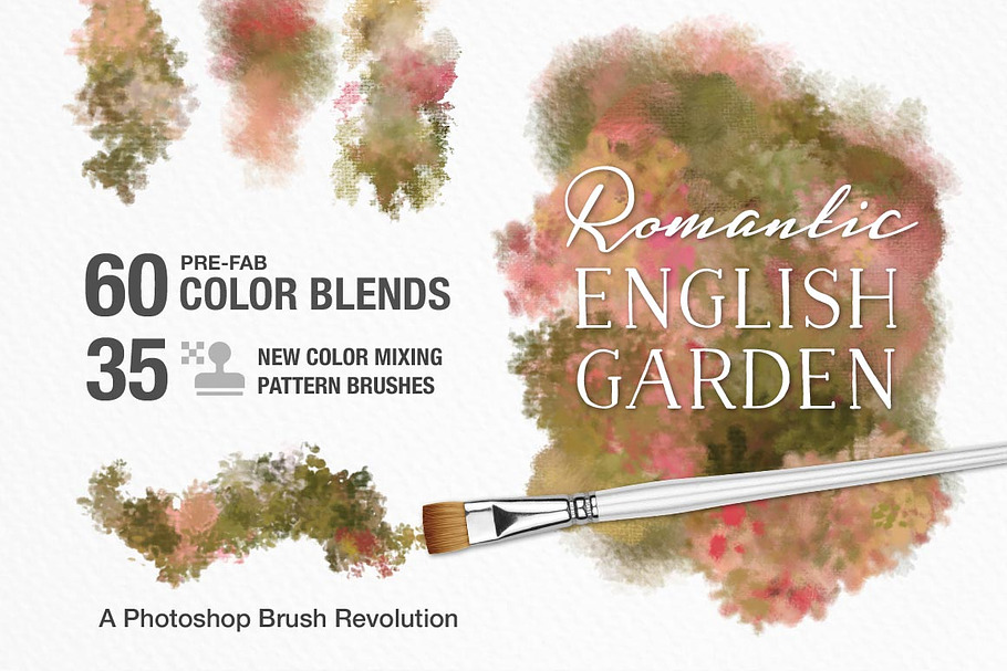 Romantic English Garden PS Brushes
