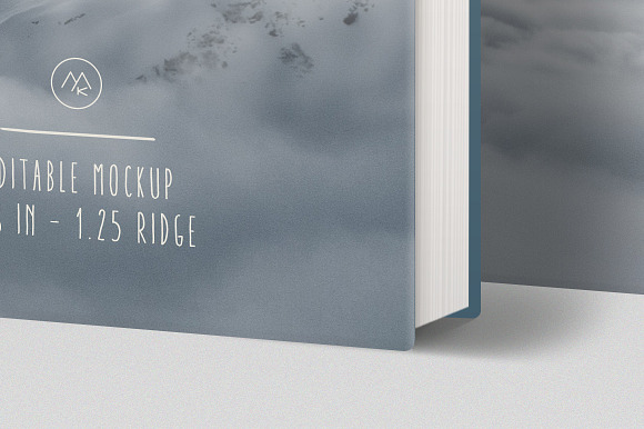 Book Mockup Hardcover in Print Mockups - product preview 3