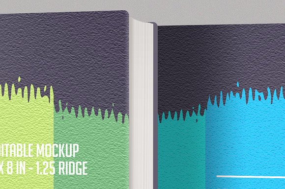 Book Mockup Hardcover in Print Mockups - product preview 6
