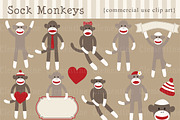 Sock Monkey clip art and vectors