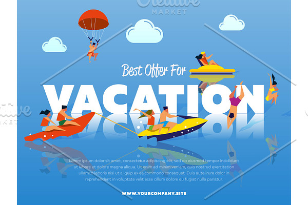 Best offer for vacation banner