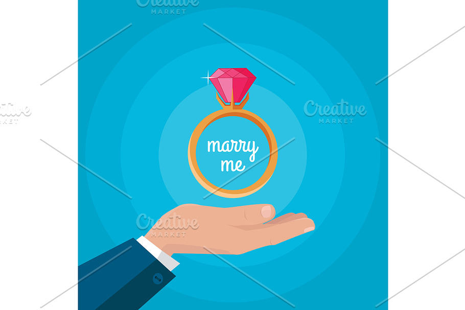 Marry My Poster in Illustrations - product preview 8