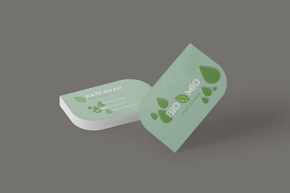 Bio Mio Business Cards Templates in Business Card Templates - product preview 1