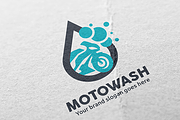 Motorcycle Wash Logo