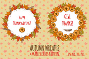 Thanksgiving wreaths