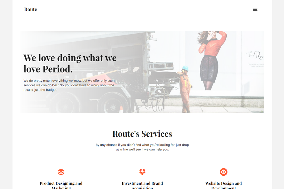 Route Personal &  Portfolio Template in Bootstrap Themes - product preview 8