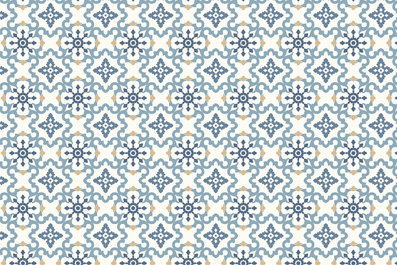 Arabic ornamental seamless patterns in Patterns - product preview 3
