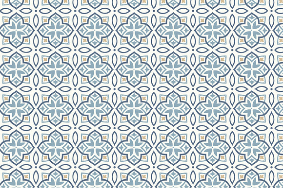 Arabic ornamental seamless patterns in Patterns - product preview 4