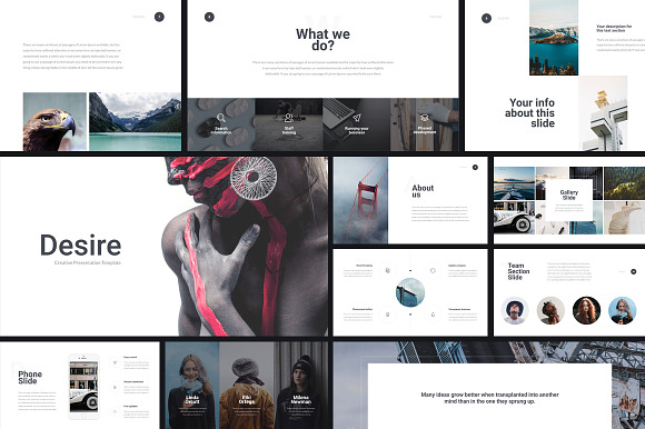 Desire Keynote Template + GIFT in Keynote Templates - product preview 6