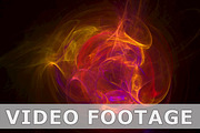 Red nebula pattern abstract motion background