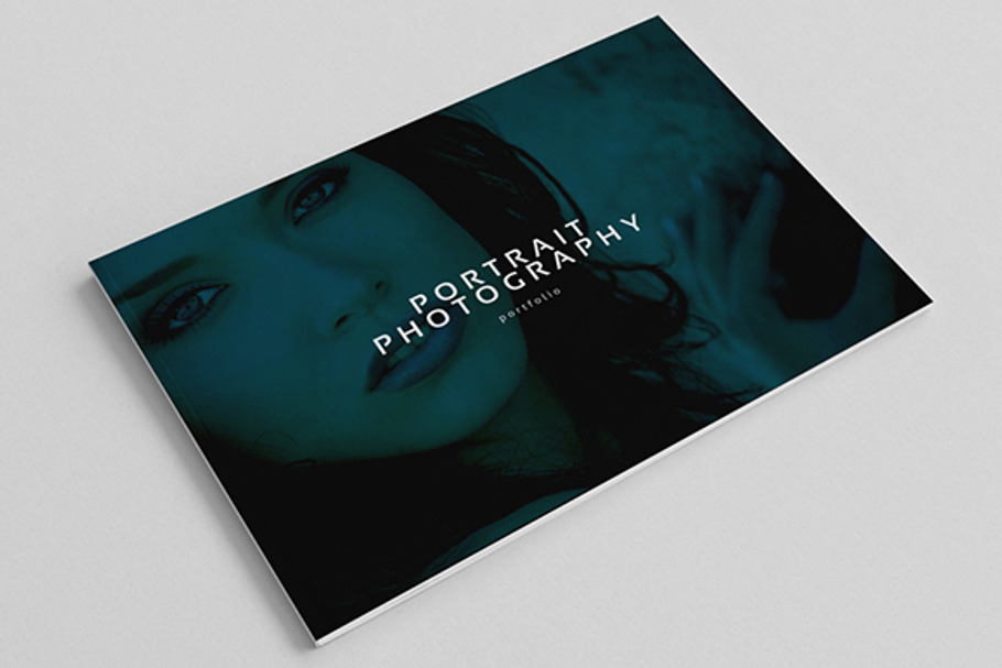 Portrait Photography Portfolio in Brochure Templates - product preview 8