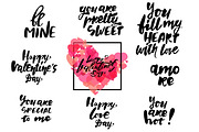 Valentine's day set for your design