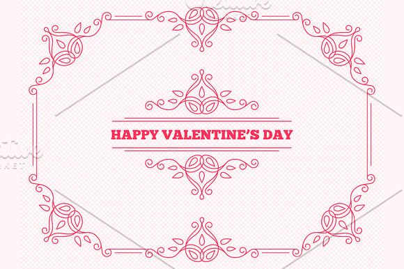 Bundle: Valentines in Illustrations - product preview 8