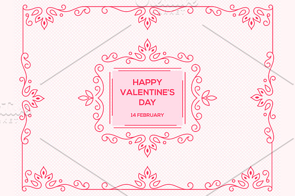 Bundle: Valentines in Illustrations - product preview 9