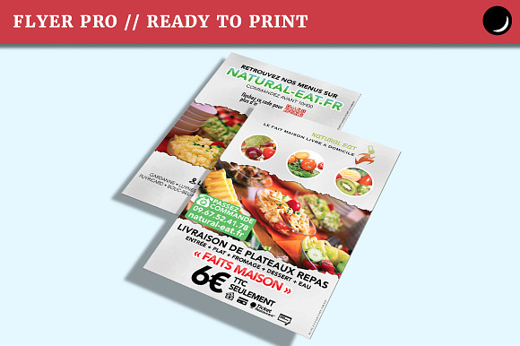 [FLYER] - Bio Food for caterer in Flyer Templates - product preview 2