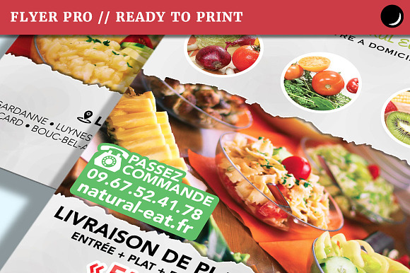 [FLYER] - Bio Food for caterer in Flyer Templates - product preview 3