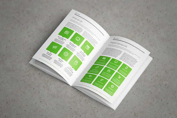 Brochure / Catalog Mock-Up  in Print Mockups - product preview 4