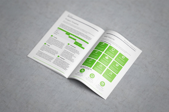 Brochure / Catalog Mock-Up  in Print Mockups - product preview 6