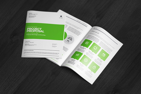 Brochure / Catalog Mock-Up  in Print Mockups - product preview 10