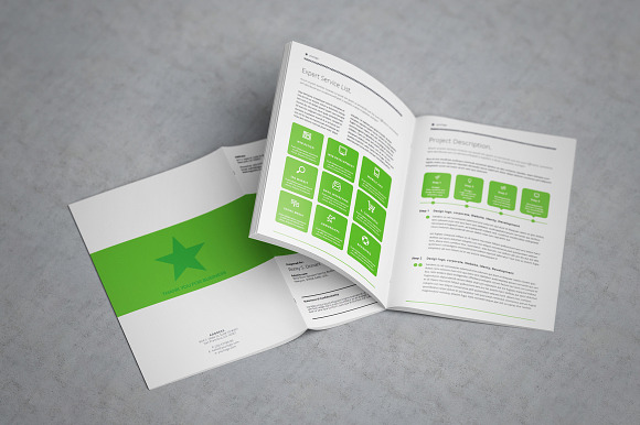 Brochure / Catalog Mock-Up  in Print Mockups - product preview 13