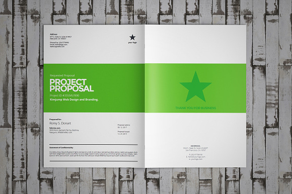 Brochure / Catalog Mock-Up  in Print Mockups - product preview 16