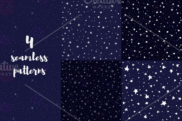 Stars vector set in Photoshop Brushes - product preview 5
