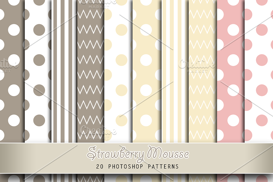 Strawberry Mousse in Patterns - product preview 8