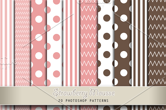 Strawberry Mousse in Patterns - product preview 1