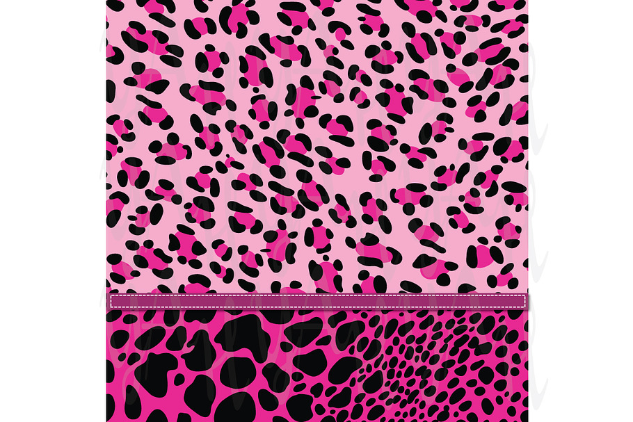 Pink Animal Skin Digital paper in Illustrations - product preview 8