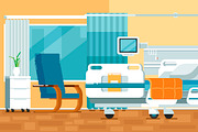 Hospital Room Illustrations