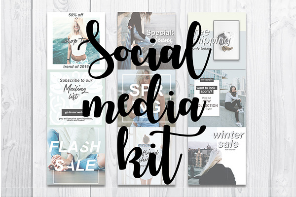 Social media kit | Instagram kit 