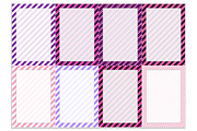 Journal Cards (Diagonal Stripes)