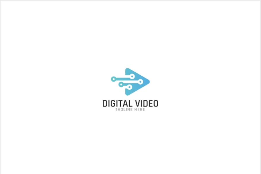 Digital Video Logo in Logo Templates - product preview 8
