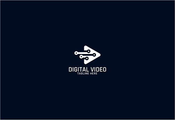 Digital Video Logo in Logo Templates - product preview 1