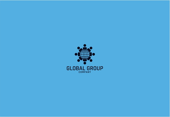 Global Network Group Logo in Logo Templates - product preview 2