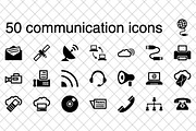 50 communication icons