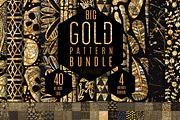 Big Gold Foil pattern bundle
