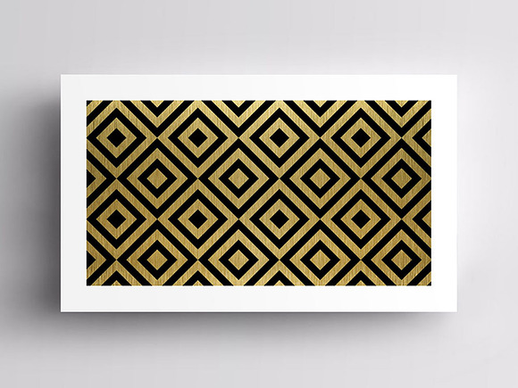 Gold & Black Business Card in Business Card Templates - product preview 1