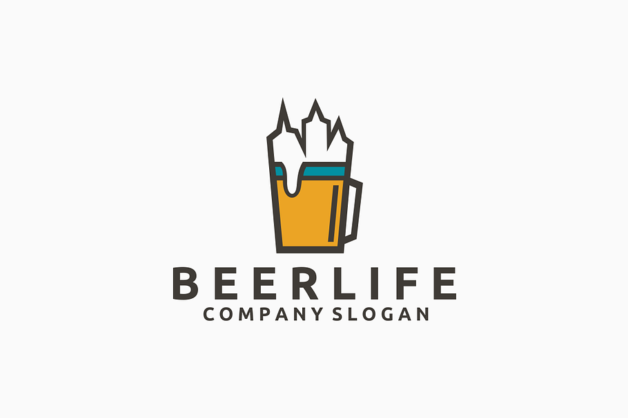 Beer Life in Logo Templates - product preview 8