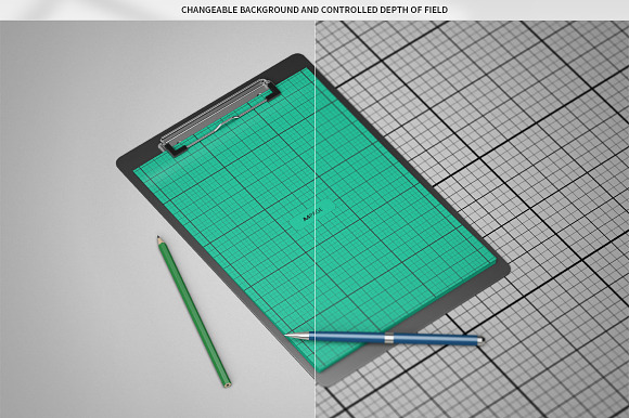 Clipboard Mock-Up in Print Mockups - product preview 5