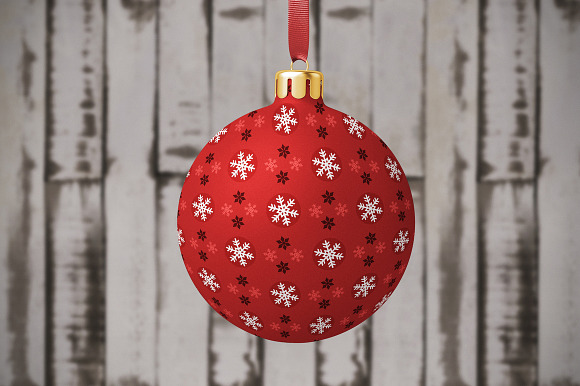 Christmas Ball Mock-Up in Product Mockups - product preview 1