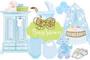 Baby Shower Baby Boy Patterns