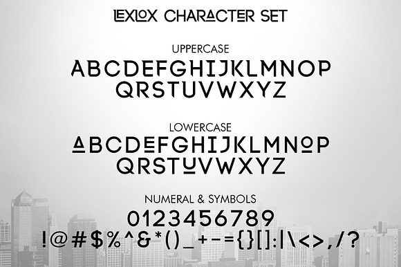 Lexlox in Display Fonts - product preview 3