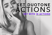 Duotone Set Actions
