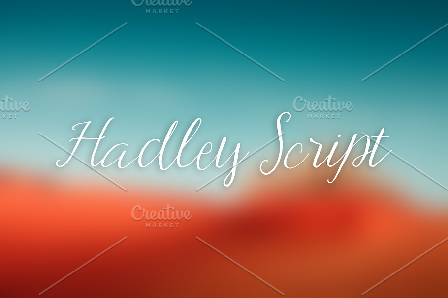 Hadley Script in Script Fonts - product preview 8