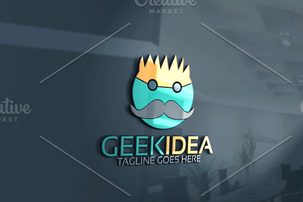 Geek Logo Template