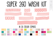 Super Washi Kit (260)