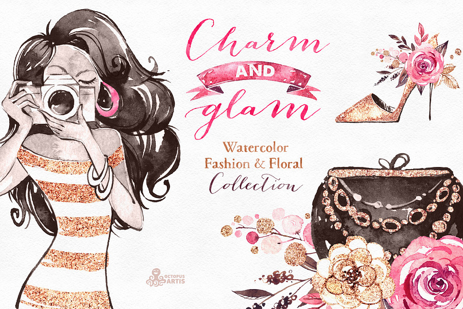 Charm & Glam. Fashion collection